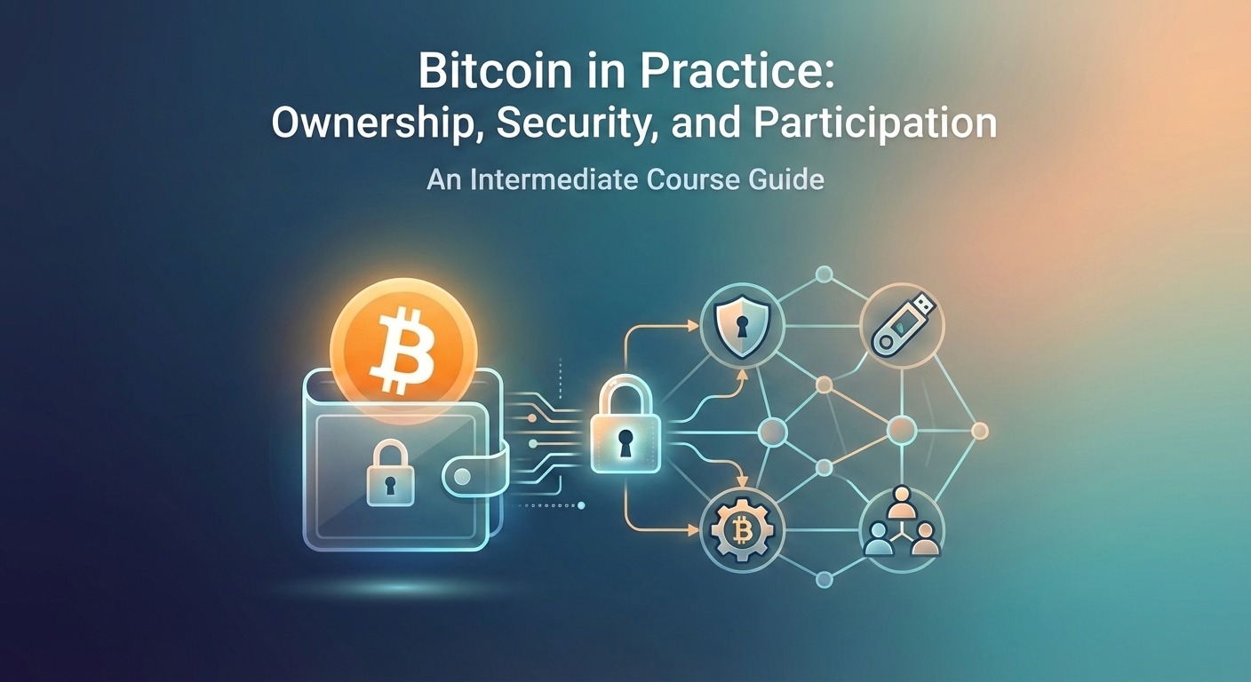 Bitcoin in Practice: Ownership, Security, and Participation course